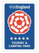 Visit England has graded Long Acres Touring Park as a 5 Star Caravan Site