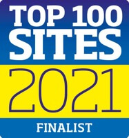 Voted Top 100 Sites Finalist 2021
