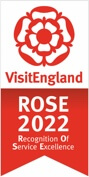 Awarded the Visit England Rose Award 2022 for Recognition of Service Excellence