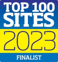 Voted Top 100 Sites Finalist 2023