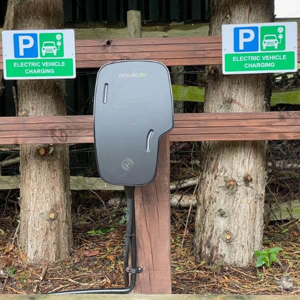 EV charging available - Dual point 7.4kW, Untethered, Type 2